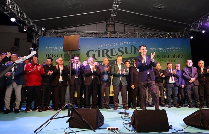 Bakan Murat Kurum: Beykoz’a Giresun Kültür ve Mesire Alanı yapılacak