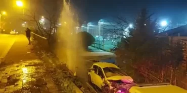 Beykoz Çubuklu’da akılalmaz kaza!