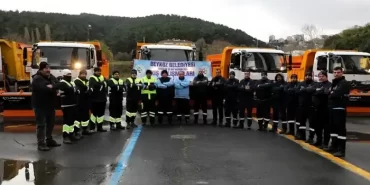 Beykoz’da ekipler karla mücadeleye hazır!