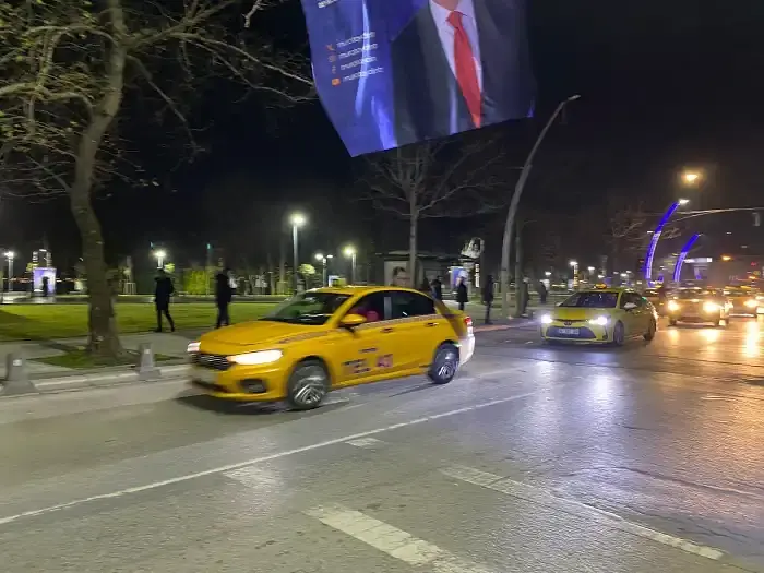 Beykoz’da taksiciler öldürülen Oğuz Erge için eylem yaptı
