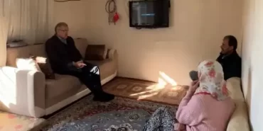Beykoz Belediye Başkanı depremzede aileyi ziyaret etti