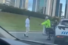 Beykoz’da dur ihtarına uymadı! Ortalık karıştı