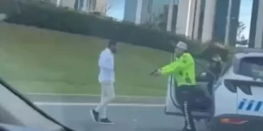 Beykoz’da dur ihtarına uymadı! Ortalık karıştı