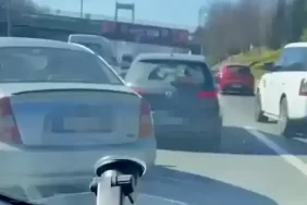 Yol verme kavgası Beykoz trafiğini altüst etti