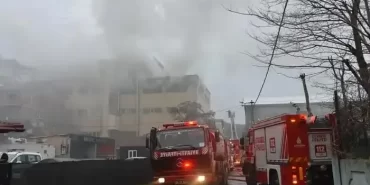 Beykoz’da 300 kişinin çalıştığı fabrikada yangın