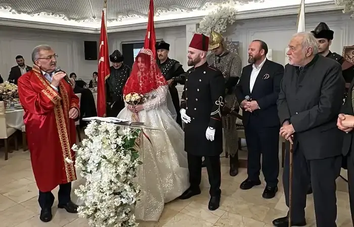 Sultan II. Abdülhamid'in torunu Beykoz’da evlendi