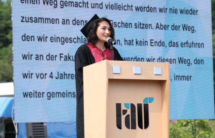 Beykoz’un devlet üniversitesi Türk-Alman Üniversitesi mezunlarını uğurladı