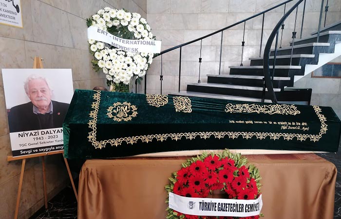 Gazeteci Niyazi Dalyancı Beykoz’da toprağa verildi