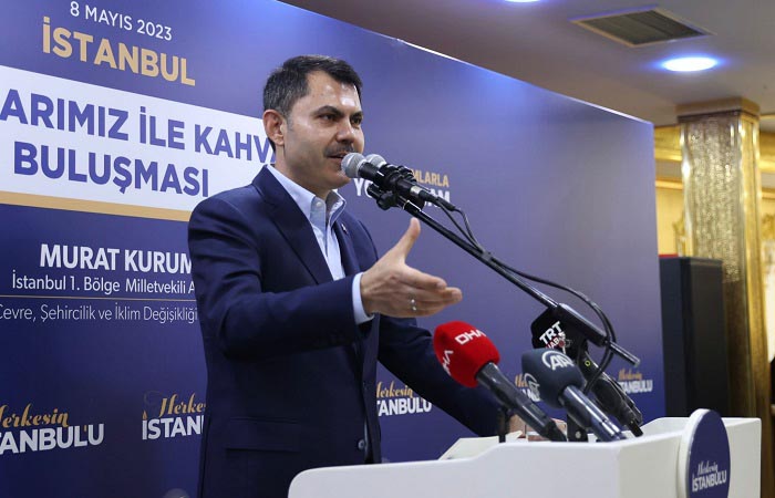Çevre Şehircilik ve İklim Değişikliği Bakanı Murat Kurum Beykoz'da konuştu