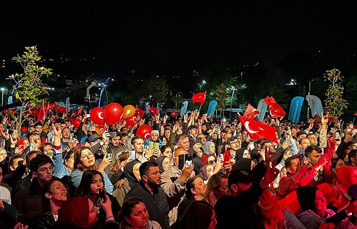 Beykoz'da Ali Kınık coşkusu yaşandı
