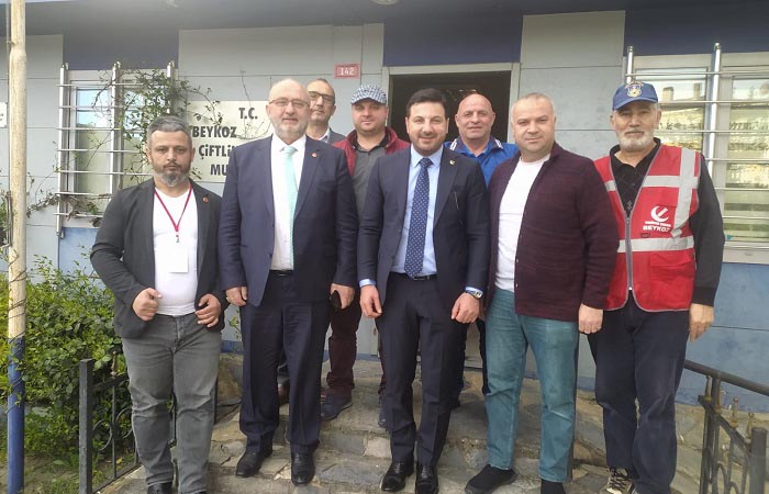 Milletvekili adayı Davut Güloğlu Beykoz’da sahaya indi