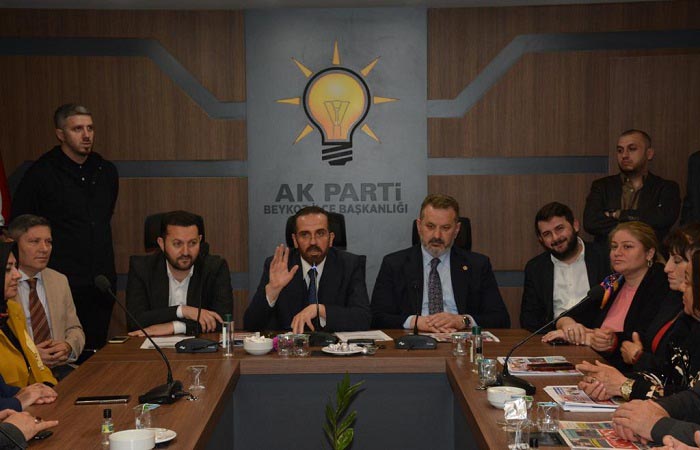 AK Parti Beykoz İlçe Başkanlığı ailesi bayramlaştı