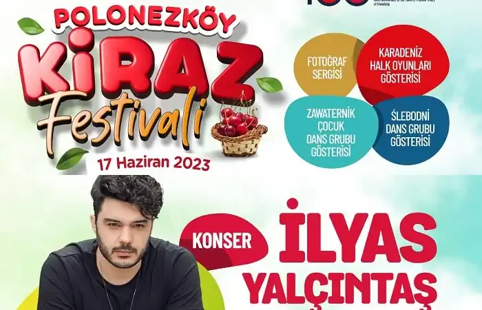 Beykoz Polonezköy Kiraz Festivali ile şenlenecek
