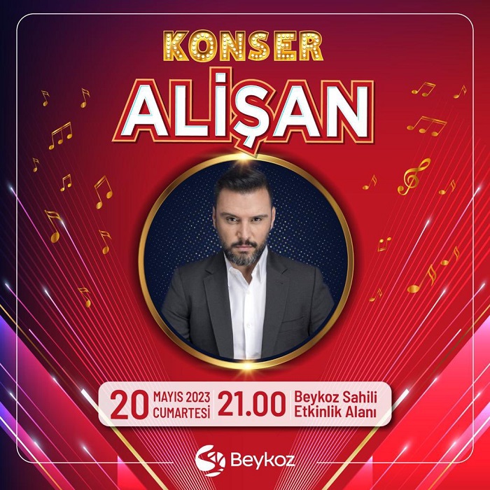 Alişan ve Ali Kınık Beykoz’da konser verecek