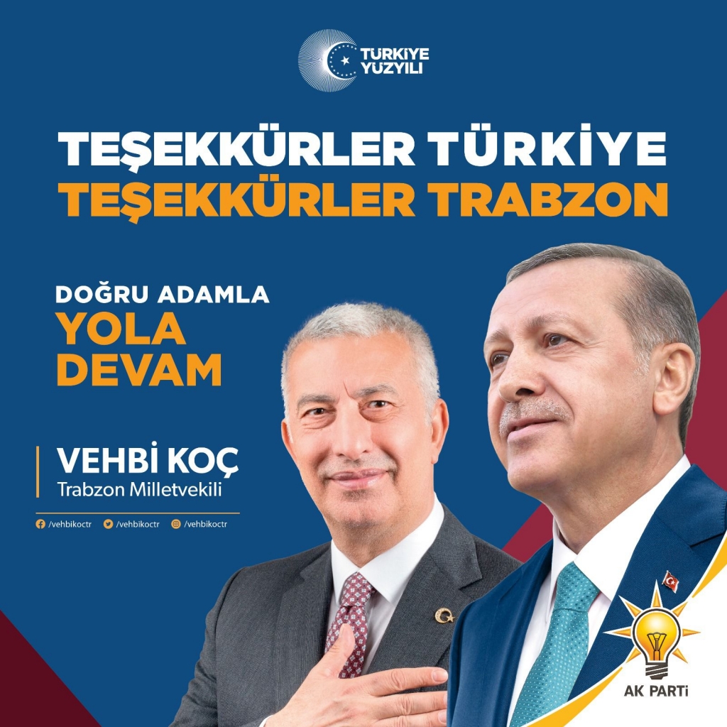 AK Parti Trabzon Milletvekili Vehbi Koç