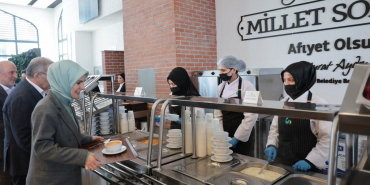 Aile ve Sosyal Hizmetler Bakanı Mahinur Özdemir Göktaş Beykoz Millet Sofrası ziyareti