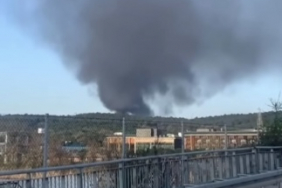 Beykoz Riva'daki film platosunda yangın