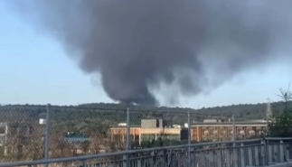 Beykoz Riva'daki film platosunda yangın