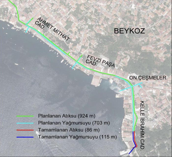 İBB Beykoz Merkez Atıksu Arıtma Çalışması