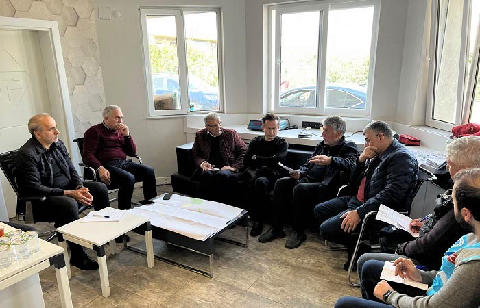 Beykoz Belediye Başkanı Murat Aydın deprem bölgesinde