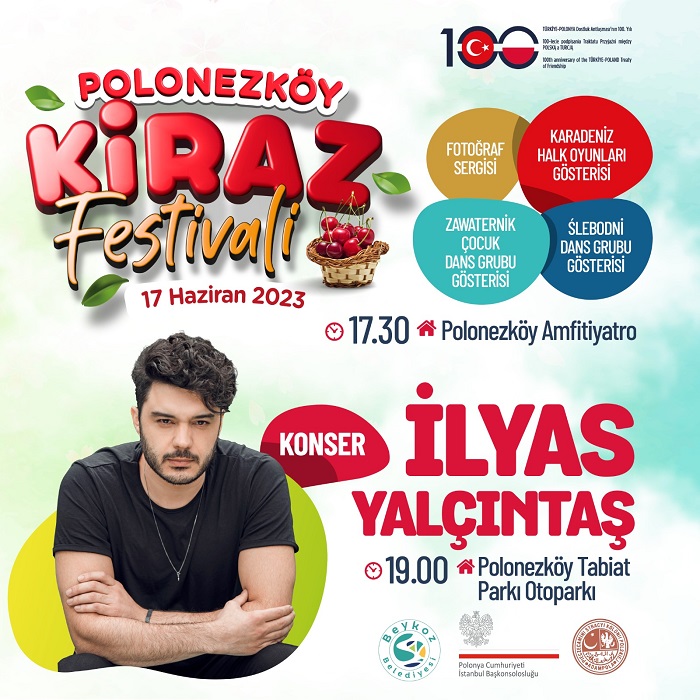 Beykoz Polonezköy Kiraz Festivali ile şenlenecek