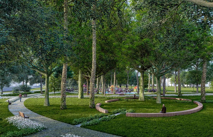 Beykoz Millet Bahçesi çalışmaları hızla ilerliyor