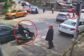 Beykoz’da motosikletli sürücü yaşlı kadına çarpıp kaçtı