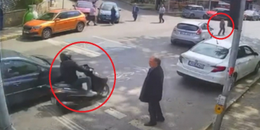 Beykoz’da motosikletli sürücü yaşlı kadına çarpıp kaçtı