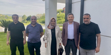 AK Parti Beykoz’dan CHP başkanına taziye ziyareti