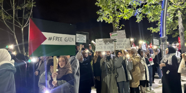 Beykozlu kadınlardan Gazze için sessiz çığlık