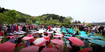 Beykoz’da uçurtmalar özgür Filistin için havalandı