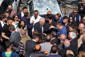 Alaattin Köseler belediye önünde bayramlaştı