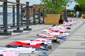 İsrail’in saldırılarını Beykoz’da protesto ettiler