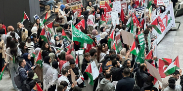 ABD’deki Gazze eylemlerine Beykoz öğrencilerinden destek