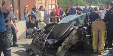 Beykoz Cumhuriyet'de aşırı hız feci kazayı getirdi!