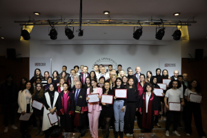 Beykoz Üniversitesi’nin başarılı öğrencileri onurlandırıldı