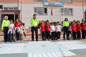 Beykoz’da öğrencilere trafik eğitimi verildi