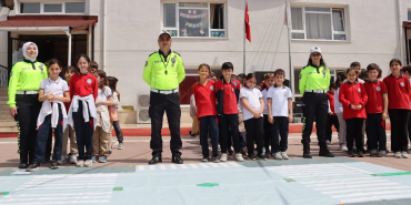Beykoz’da öğrencilere trafik eğitimi verildi