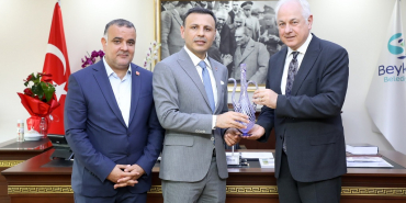 CHP İl Başkanı Özgür Çelik, Alaattin Köseler’i ziyaret etti