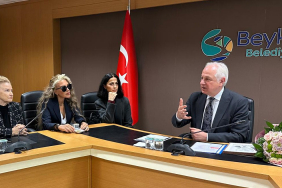Seren Serengil Beykoz Belediye Başkanıyla görüştü