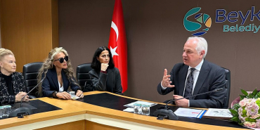 Seren Serengil Beykoz Belediye Başkanıyla görüştü