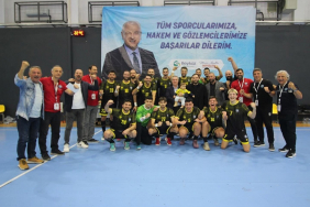 Beykoz hentbol takımı Spor Toto'yu yendi