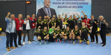 Beykoz hentbol takımı Spor Toto'yu yendi