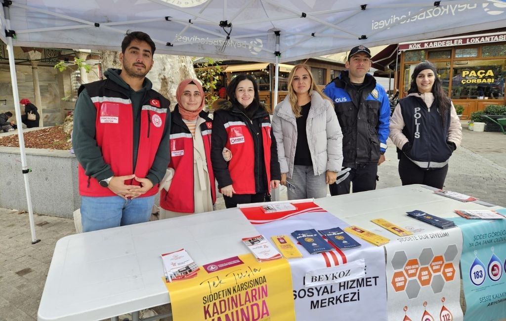 Beykozlular kadına şiddete karşı bilinçlendirildi