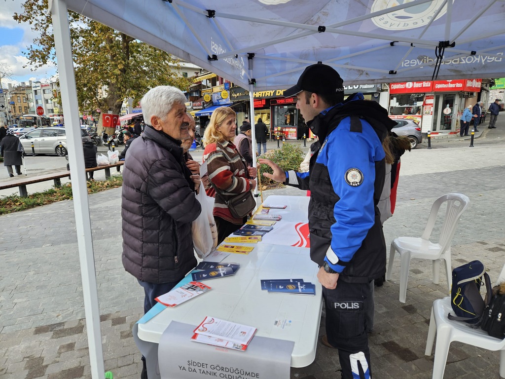 Beykozlular kadına şiddete karşı bilinçlendirildi