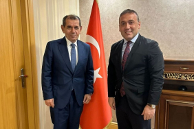 Galatasaray Başkanından Beykoz Kaymakamına ziyaret