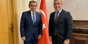 Galatasaray Başkanından Beykoz Kaymakamına ziyaret