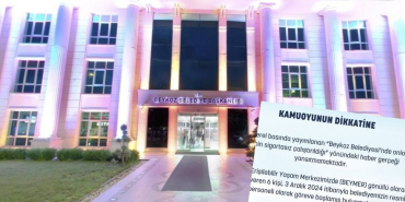 Beykoz Belediyesi’nden itiraf gibi açıklama!