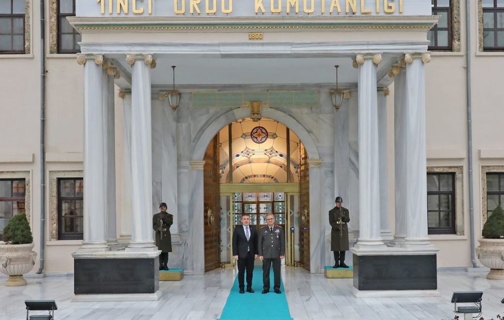 Beykoz Kaymakamından 1. Ordu Komutanına ziyaret