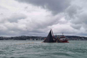 Beykoz’da balıkçı tekneleri akıntıya kapıldı